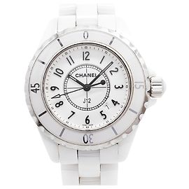 Reloj para mujer Chanel J12 H0968 Esfera Blanca