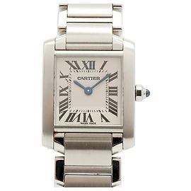 Reloj de pulsera para mujer Cartier Tank Française SM W51008Q3