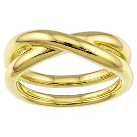 Tiffany & Co. Infinity Double Cross Band Ring