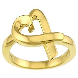 Anillo Tiffany & Co. Loving Heart en oro amarillo de 18K