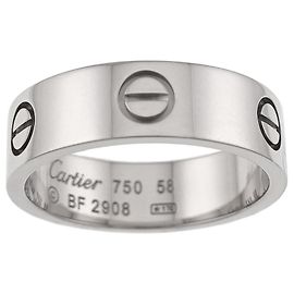 Cartier Love Ring in 18K Weißgold