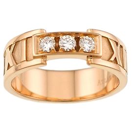 Tiffany & Co. Atlas Ring mit Diamanten