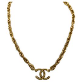 Collana a catena Chanel Coco Mark