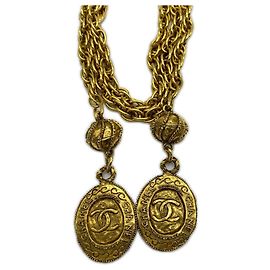 CHANEL Coco Mark Lariat Halskette