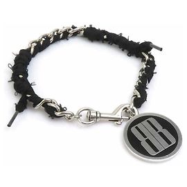 Balenciaga Black and Silver Metal Choker