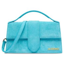 Jacquemus Le Grand Bambino Flap Suede Grand Bambino