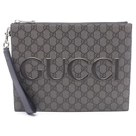 Borsa a pochette/Borsa a mano Gucci GG Supreme