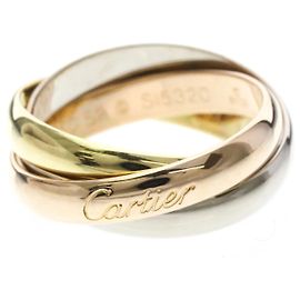 Cartier Trinity Oro Tricolor 18K con Perlas Cultivadas