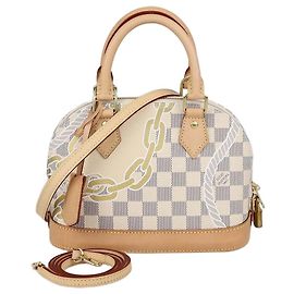 Bolso Louis Vuitton Damier Azur Canvas Nautical Alma BB Bag