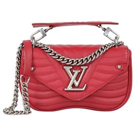 Louis Vuitton New Wave Chain PM Tasche aus rotem Leder