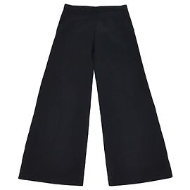 Pantalones Wide Leg Brunello Cucinelli en mezcla de lino negro