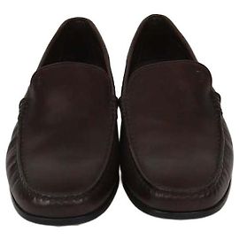 Mocassini slip-on in pelle marrone scuro Tod's
