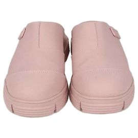 Mules City in gomma rosa Ganni