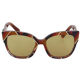 Gucci Multicolor Eckige Oversized Sonnenbrille