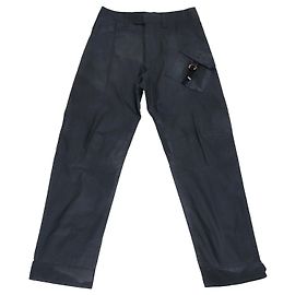 Christian Dior Dior Homme Cargo-Hose aus technischem Gewebe in Dunkelgrau mit Taschen- und Schnallendetails