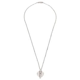 Cartier Hinalia Halskette aus 18K Weißgold und Diamanten