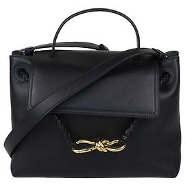 Borsa Tote Bottega Veneta Ciao Ciao in pelle nera