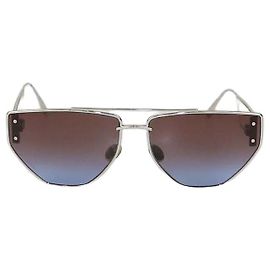 Occhiali da sole Christian Dior Silver/Brown Gradient DiorClan2