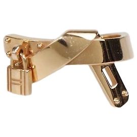 Hermès Anello Hermes 18K Rose Gold Kelly Gavroche Misura 55
