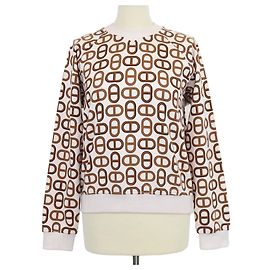 Hermès Hermes Ecru Cotton Chaine D'Ancre Sweatshirt