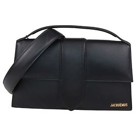 Borsa a mano Le Bambinou in pelle nera Jacquemus