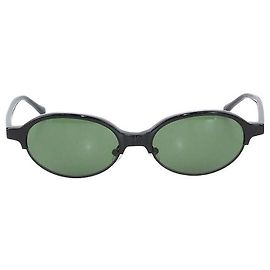 Autre Marque Gafas de sol Karen Wazen Aria Olive de metal negro y acetato