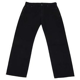 Valentino Rockstud gerade geschnittene Hose aus schwarzem Denim
