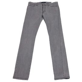 Pantalones Skinny de Denim Gris Valentino