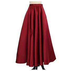 Autre Marque Falda Maxi ABACO Max Mara Studio en jersey sintético granate metalizado
