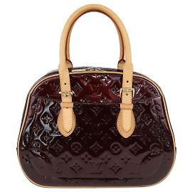Borsa Louis Vuitton Amarante Monogram Vernis Summit Drive Bag