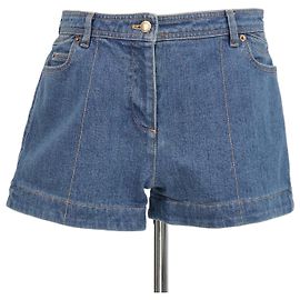Louis Vuitton Mini Short aus blauem Denim