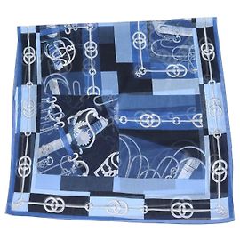 Hermès Chal Hermes Bain Multicolor Cotton Do Re Boucles
