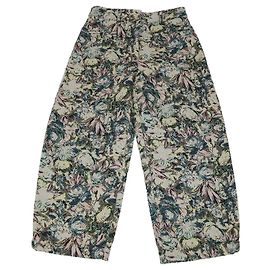 Ganni mehrfarbige floral bedruckte Tapestry-Jacquard-Hose