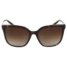 Occhiali da sole quadrati sfumati Brown Havana Tiffany & Co.