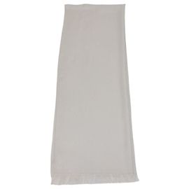 Sciarpa in lana e seta jacquard Off White Moncler