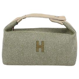 Hermès Vert Forêt Wool Small Bride-a-Brac Case