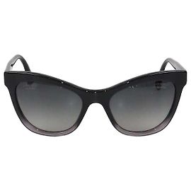 Chanel Black Gradient CC Cat Eye Sonnenbrille