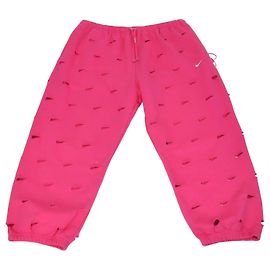 Autre Marque Nike x Jacquemus Pink Cotton Cut Out Swoosh Sweat Pants
