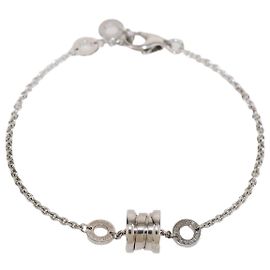 Bulgari Pulseira Bvlgari B.Zero1 em ouro branco 18K
