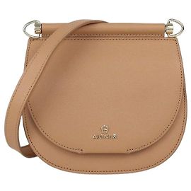 Borsa a tracolla Mini Diane in pelle Tan Aigner