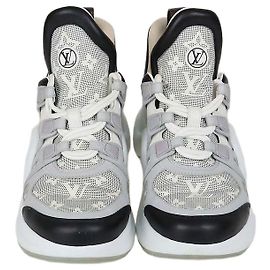 Sneakers Archlight Louis Vuitton in nylon e pelle Monogram grigio/nero