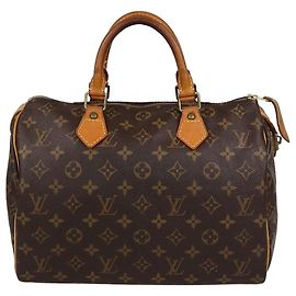 Borsa Louis Vuitton Monogram Canvas Speedy 30