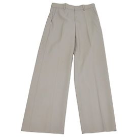 Pantalones Bremy de lana beige The Row