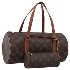 LOUIS VUITTON Monogram Papillon 30 Hand Bag Vintage M51365 LV Auth 200349A