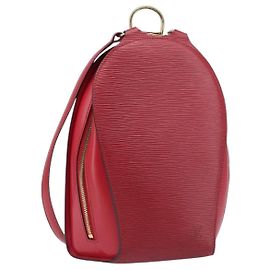 Zaino LOUIS VUITTON Epi Mabillon Castilian Red M52237 LV Auth 199196A