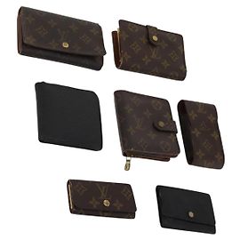 LOUIS VUITTON Monogram Epi Empreinte Key Case Pouch Wallet 7 Set LV Auth am12472