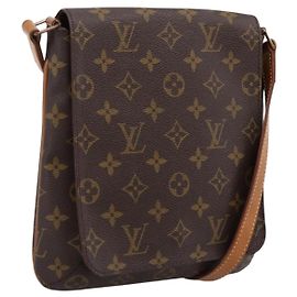LOUIS VUITTON Monogram Musette Salsa Short Shoulder Bag M51258 LV Auth ka6005