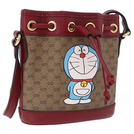 GUCCI Micro GG Supreme Fujiko-Pro Bag PVC Beige Gold 647801 Auth 196955M