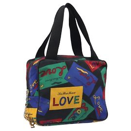 Bolso de mano SAINT LAURENT Nylon Multicolor Gold Auth ka6053