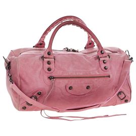 Borsa a mano BALENCIAGA Zazigi in pelle 2way Rosa 128523 Auth 198882V